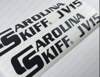 Carolina Skiff JV15 Boat Logo Decals Set of 2